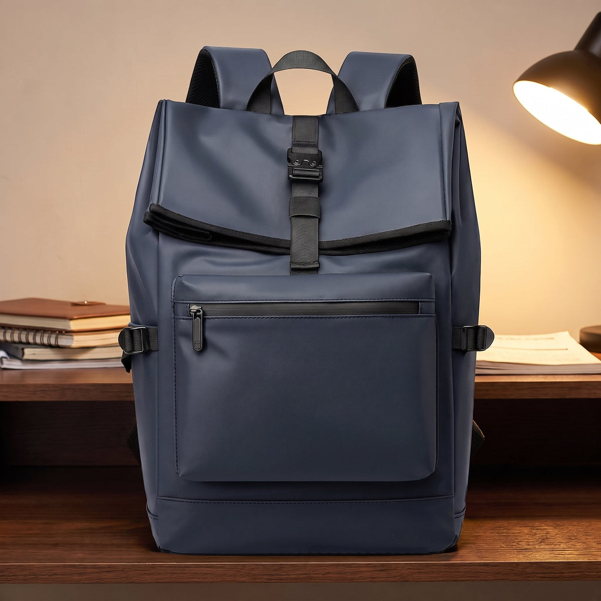 BUCKLE CLOSURE BACKPACK