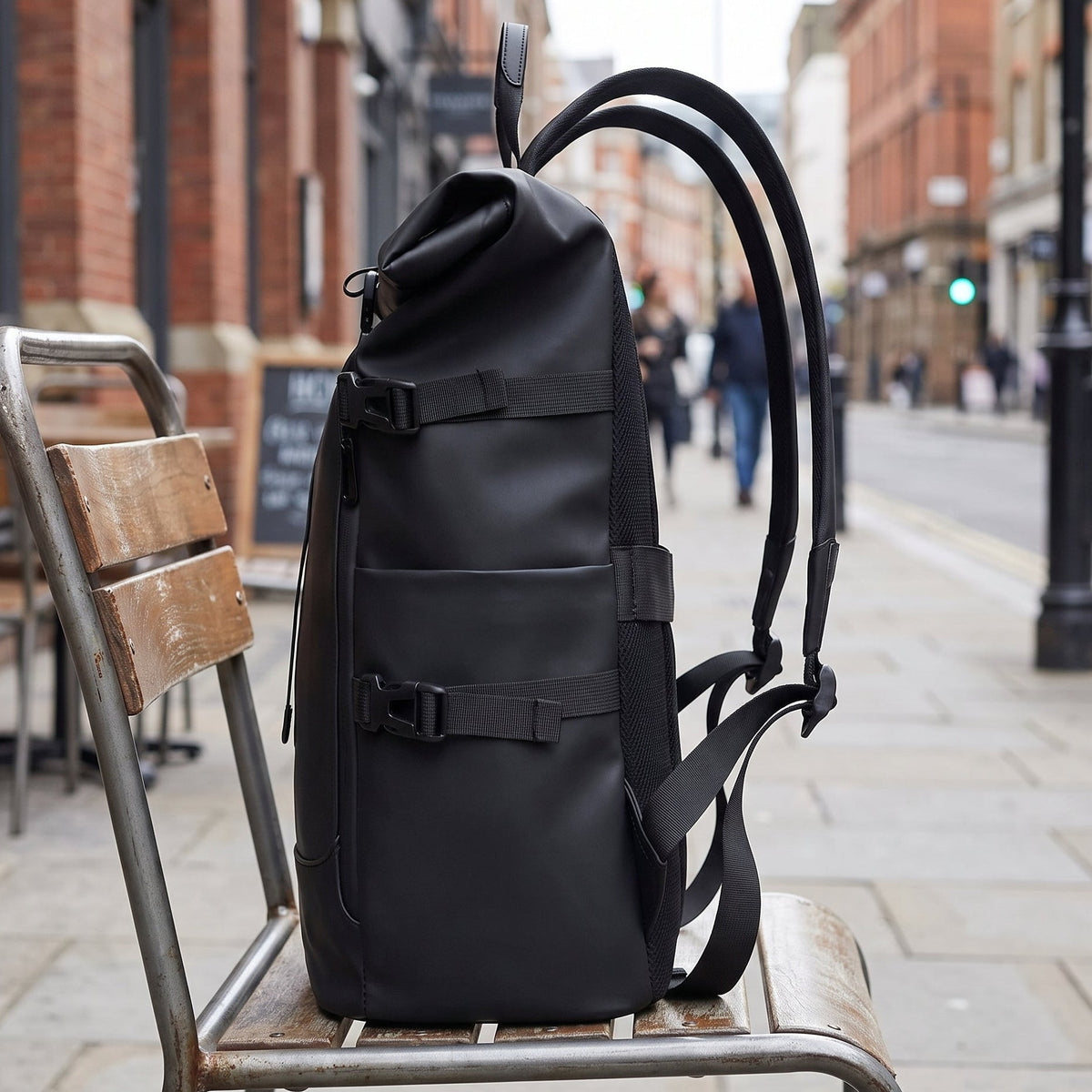 BUCKLE ROLL BACKPACK