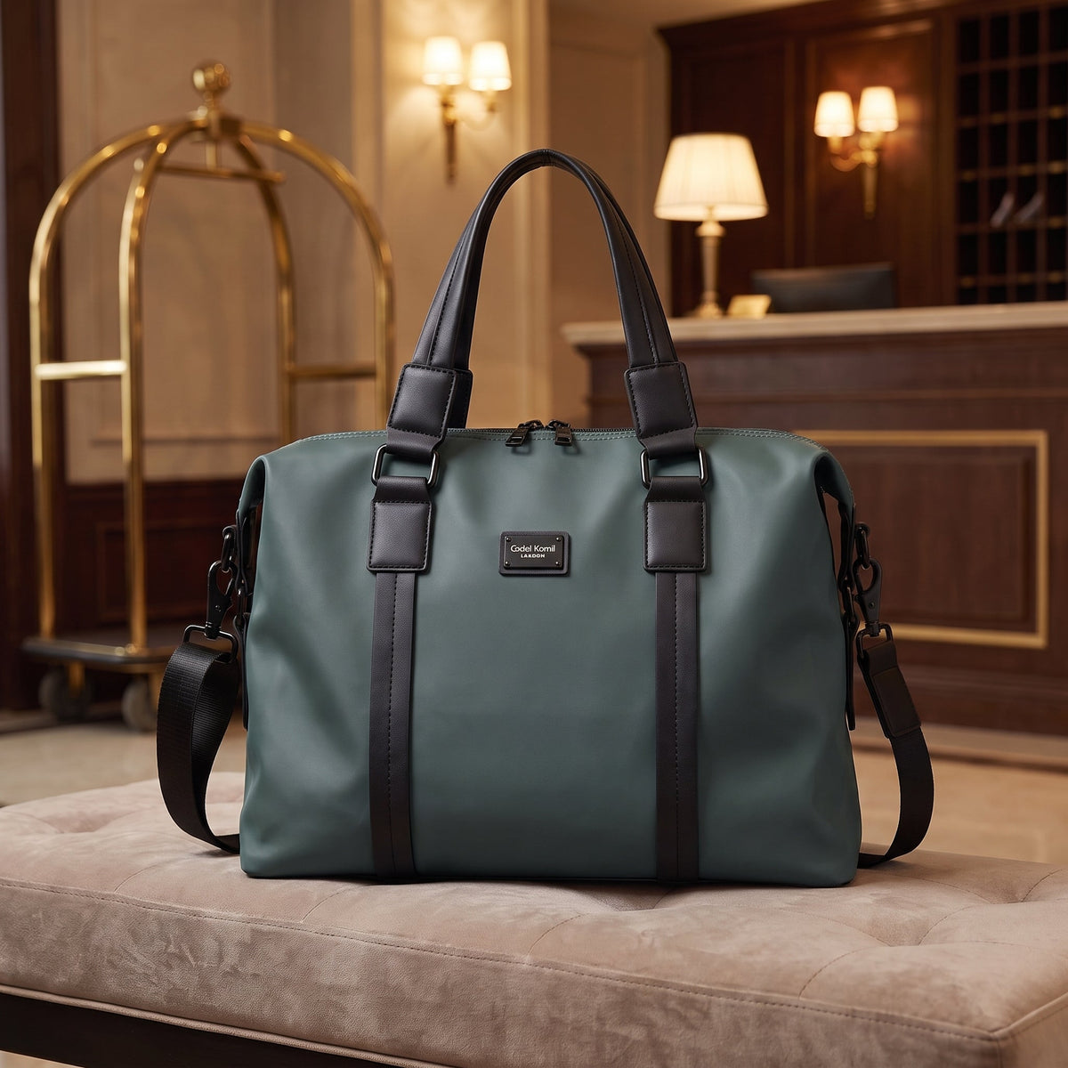 DUAL HANDLE TOTE BAG