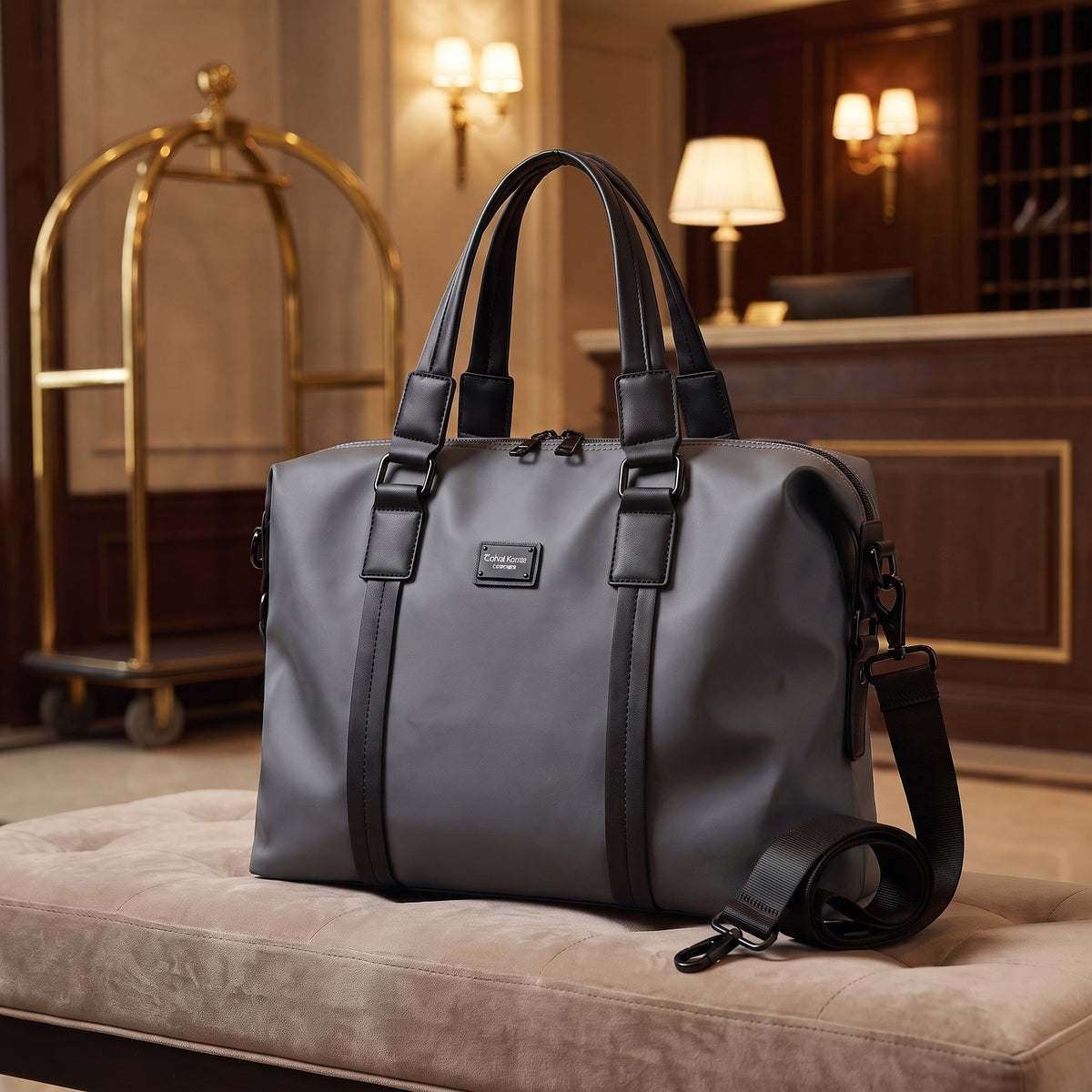 DUAL HANDLE TOTE BAG