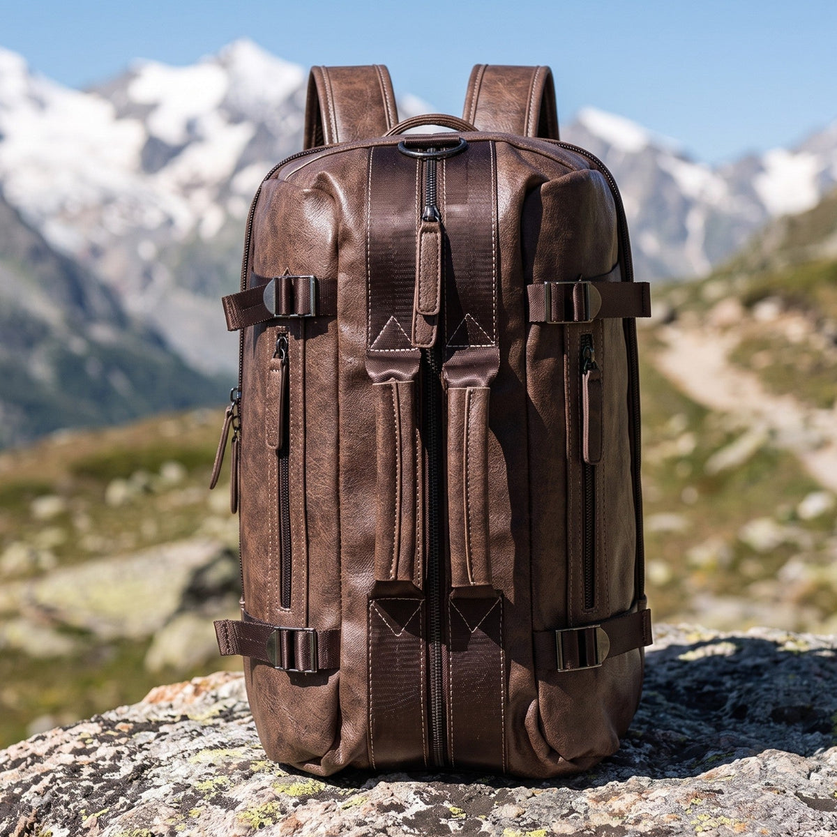 HIKER LEATHER TRAVEL PACK
