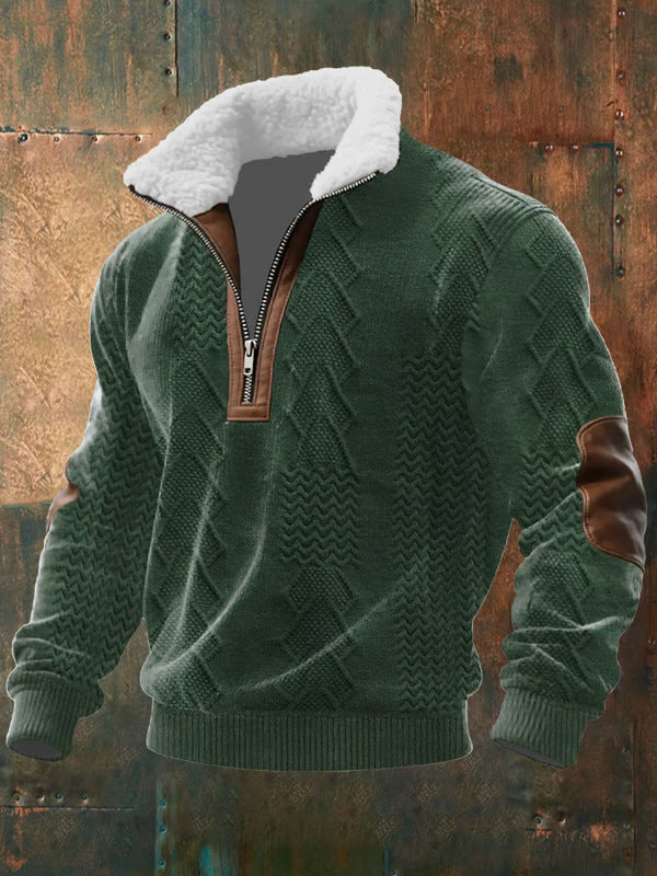 Kaspar | Quality Jumper With Padded High Collar