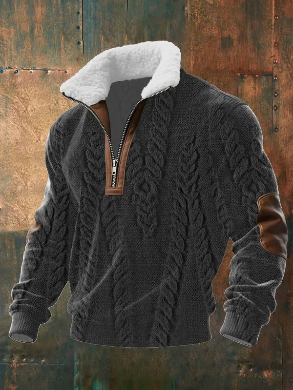 Emil | Quality Jumper With Lined High Collar