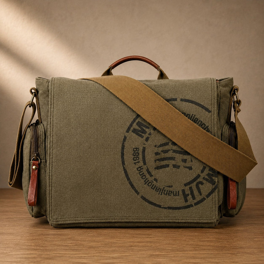 RUGGED CANVAS POSTMAN BAGS