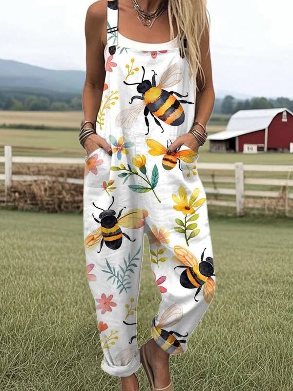 Bee Blossom Jumpsuit