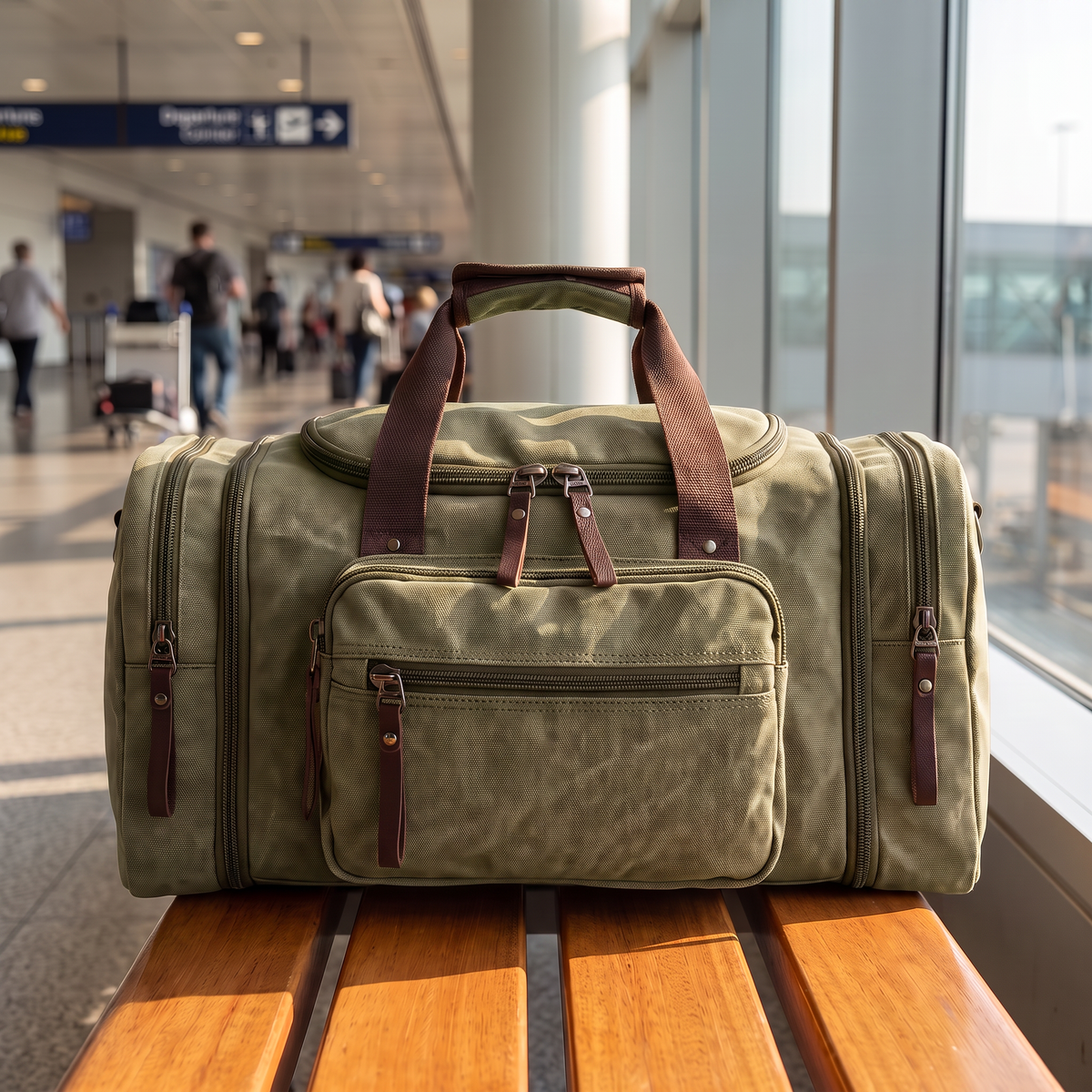 VOYAGE CANVAS DUFFLE