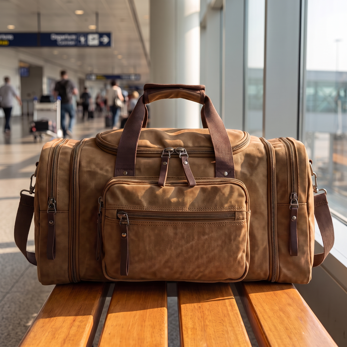 VOYAGE CANVAS DUFFLE