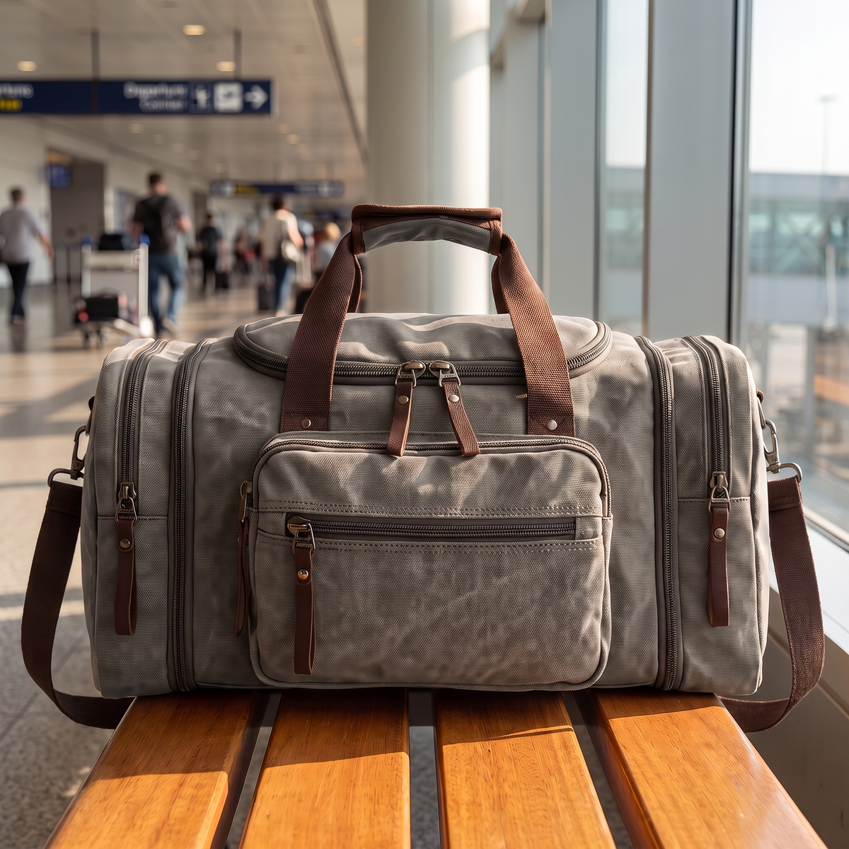 VOYAGE CANVAS DUFFLE