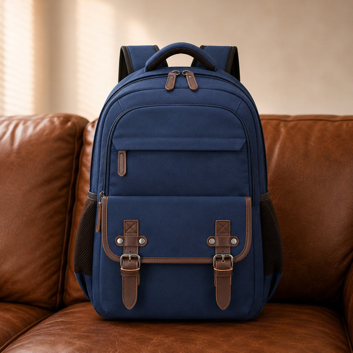 WASHED BUCKLE BACKPACK