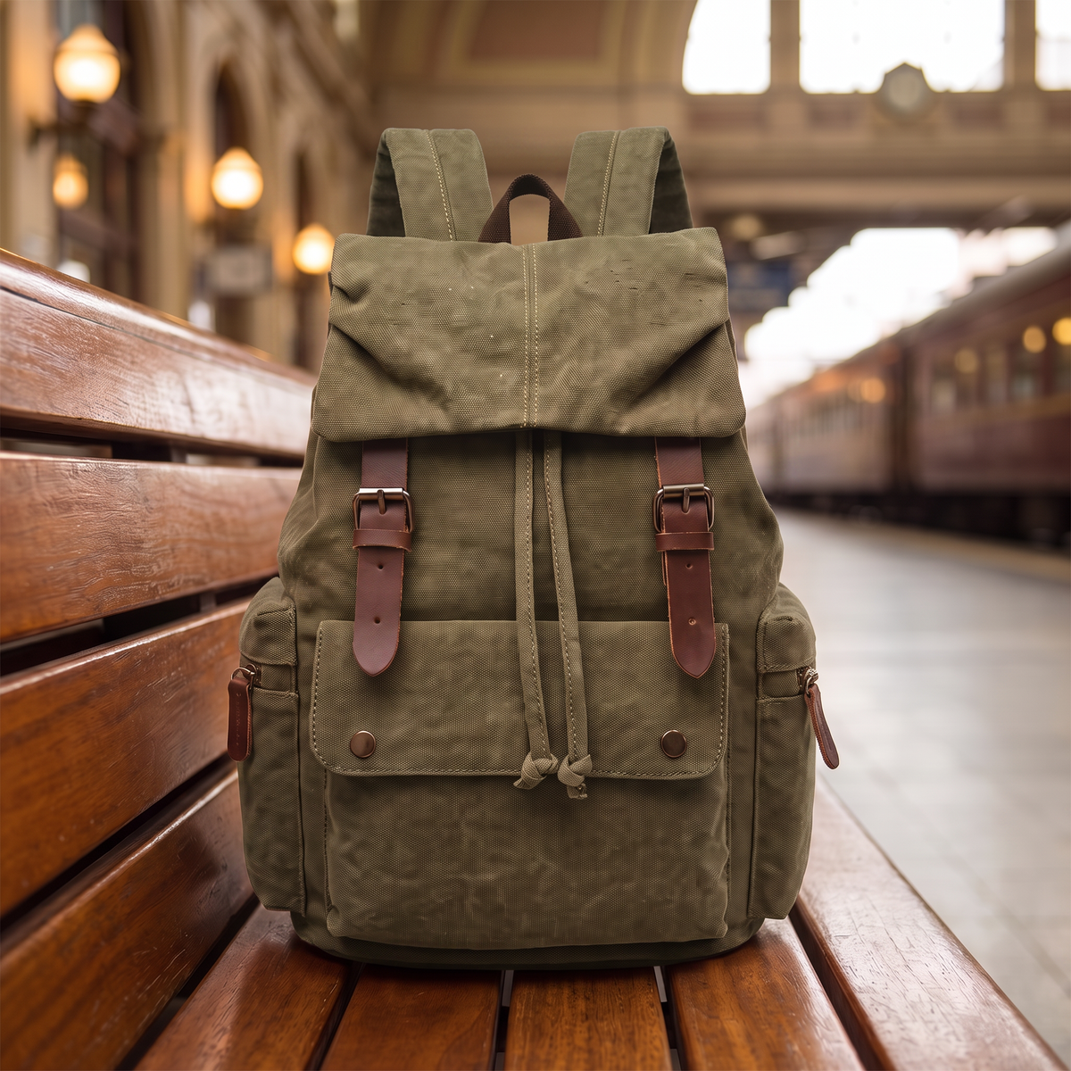 EXPLORER CANVAS BACKPACK
